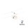 CorDuo Seilsystem Cone Einzelspot GU5,3  max.10W   12V Weiß matt, Chrom