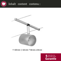 CorDuo Seilsystem Cup Einzelspot GU5,3  max. 10W   12V...
