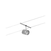 CorDuo Seilsystem Cup Einzelspot GU5,3  max. 10W   12V Chrom matt, Chrom