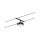 CorDuo LED Seilsystem Circle Einzelspot  180lm 5W 3000K  12V Schwarz matt