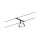 CorDuo LED Seilsystem Frame Basisset  5x280lm 5x4,8W 3000K  230/12V Schwarz matt, Chrom