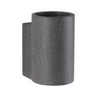 LED Außenwandleuchte Concrea  IP65  110x170mm 3000K 6,8W 300lm 230V  Schwarzer Sandstein Beton