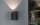 LED Außenwandleuchte Concrea  IP65  110x170mm 3000K 6,8W 300lm 230V  Schwarzer Sandstein Beton