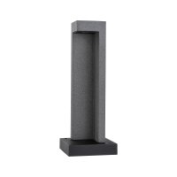 LED Pollerleuchte Concrea  IP65  450mm 3000K 6,8W 200lm 230V  Schwarzer Sandstein  Beton