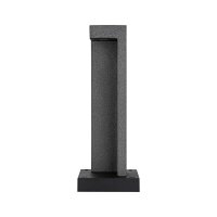 LED Pollerleuchte Concrea  IP65  450mm 3000K 6,8W 200lm 230V  Schwarzer Sandstein  Beton