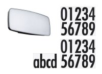 LED Hausnummernleuchte Smart Home Zigbee 3.0 Sheera Dämmerungssensor  insektenfreundlich IP44  276x128mm Tunable Warm 6,5W 430lm 230V  Anthrazit Kunststoff