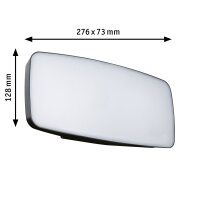 LED Hausnummernleuchte Smart Home Zigbee 3.0 Sheera Dämmerungssensor  insektenfreundlich IP44  276x128mm Tunable Warm 6,5W 430lm 230V  Anthrazit Kunststoff