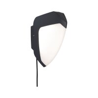 Park + Light LED Außenwandleuchte Ikosea Dämmerungsgesteuerter Bewegungsmelder (IR)  IP44  50x203mm 3000K 5,6W 350lm 12V  Anthrazit Kunststoff