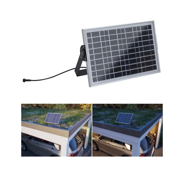 Park + Light Einspeisung Solarmodul  max. 5W IP65 Silber