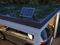 Park + Light Einspeisung Solarmodul  max. 10W IP65 Silber