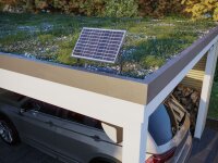 Park + Light Einspeisung Solarmodul  max. 10W IP65 Silber