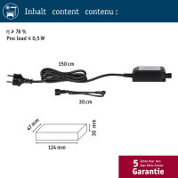 Park + Light Einspeisung 230/12V 14VA Schwarz