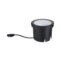 Plug & Shine LED Wandfluter Ocos Einzelleuchte  IP67 3000K 6,1W   Anthrazit