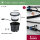 Plug & Shine LED Wandfluter Ocos Einzelleuchte  IP67 3000K 6,1W   Anthrazit