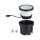 Plug & Shine LED Wandfluter Ocos Einzelleuchte  IP67 3000K 6,1W   Anthrazit
