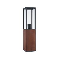 Lichtobjekt Timba IP44 eckig 600mm  max. 60W  230V  Holz...