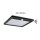 LED Außenpanel Lamina Backlight Dämmerungsgesteuerter Bewegungsmelder (IR) insektenfreundlich IP44 eckig 250x250mm Tunable Warm 14W 920lm 230V  Schwarz Kunststoff