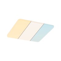 VariFit LED Einbaupanel Veluna IP44 eckig 215x215mm  17W 1300lm White Switch Transparent