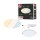 VariFit LED Einbaupanel Veluna IP44 rund 185mm  14W 1000lm White Switch Transparent