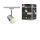 URail Schienenspot Smart Home Zigbee 3.0 Cone Einzelspot inkl. RGBW Leuchtmittel GU10 350lm 5,5W RGBW+ dimmbar 230V Chrom matt