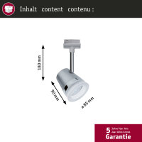 URail Schienenspot Smart Home Zigbee 3.0 Cone Einzelspot...