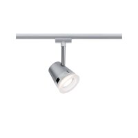 URail Schienenspot Smart Home Zigbee 3.0 Cone Einzelspot inkl. Tunable White Leuchtmittel GU10 330lm 5W Tunable White dimmbar 230V Chrom matt, Chrom