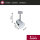 URail Schienenspot Smart Home Zigbee 3.0 Cone Einzelspot inkl. Tunable White Leuchtmittel GU10 330lm 5W Tunable White dimmbar 230V Chrom matt, Chrom