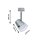 URail Schienenspot Smart Home Zigbee 3.0 Cone Einzelspot inkl. Tunable White Leuchtmittel GU10 330lm 5W Tunable White dimmbar 230V Chrom matt, Chrom