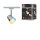 URail Schienenspot Smart Home Zigbee 3.0 Cone Einzelspot inkl. Tunable White Leuchtmittel GU10 330lm 5W Tunable White dimmbar 230V Chrom matt, Chrom