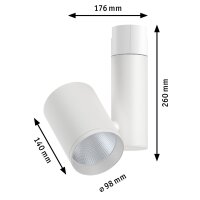 URail Schienenspot Zeuz Einzelspot 39°  2770lm 33W...