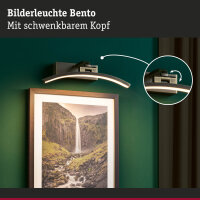 LED Bilderleuchte Bento    3000K 300lm 230V 6W  Altmessing