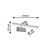 LED Bilderleuchte Renan   3000K 600lm 230V 9,5W  Altmessing