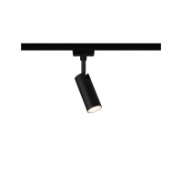 URail Schienenspot 3-Step-Dim Tubo Einzelspot  190lm 4W 3000K dimmbar 230V Schwarz matt