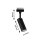 URail Schienenspot 3-Step-Dim Tubo Einzelspot  190lm 4W 3000K dimmbar 230V Schwarz matt