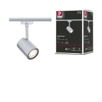 URail Schienenspot Luxe GU10  max.10W dimmbar 230V Chrom matt
