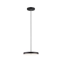 LED Pendelleuchte Smart Home Zigbee 3.0 Hildor   2700K 1000lm 17W Schwarz matt dimmbar