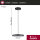 LED Pendelleuchte Smart Home Zigbee 3.0 Hildor   2700K 1000lm 17W Schwarz matt dimmbar