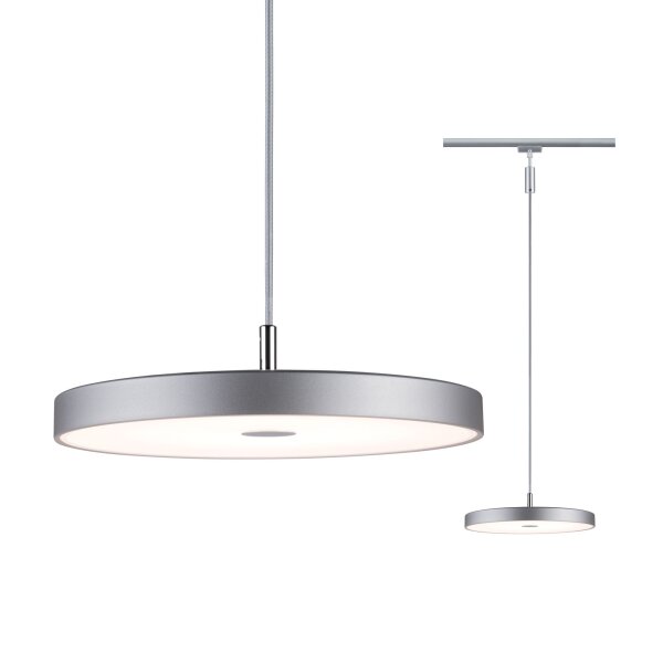 URail Pendel 3-Step-Dim Hildor  850lm 15W 3000K dimmbar 230V Chrom matt