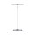 URail Pendel 3-Step-Dim Hildor  850lm 15W 3000K dimmbar 230V Chrom matt