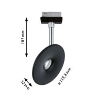 URail Schienenspot Sphere Einzelspot  600lm 7,4W 4000K...