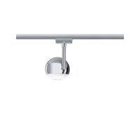 URail Schienenspot Capsule II Einzelspot  600lm 6,3W 4000K dimmbar 230V Chrom matt, Chrom