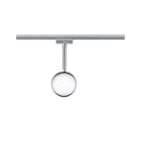 URail Schienenspot Capsule II Einzelspot  600lm 6,3W 4000K dimmbar 230V Chrom matt, Chrom