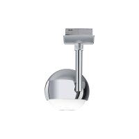 URail Schienenspot Capsule II Einzelspot  600lm 6,3W 4000K dimmbar 230V Chrom matt, Chrom