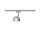 URail Schienenspot Capsule II Einzelspot  600lm 6,3W 4000K dimmbar 230V Chrom matt, Chrom