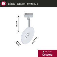 URail Schienenspot Sphere Einzelspot  493lm 7W 2700K...