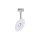 URail Schienenspot Sphere Einzelspot  493lm 7W 2700K dimmbar 230V Weiß, Chrom