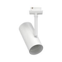 URail Schienenspot Apol Einzelspot E27  max. 50W  dimmbar 230V Weiß
