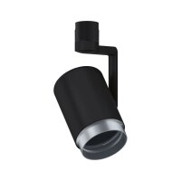 URail Schienenspot Asthene Einzelspot E27  max. 50W  dimmbar 230V Schwarz