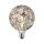 LED Leuchtmittel Globe G125 Miracle Mosaic Schwarz 5W = 40W E27 470lm warmweiß 2700K dimmbar