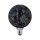 LED Leuchtmittel Globe G125 Miracle Mosaic Schwarz 5W = 40W E27 470lm warmweiß 2700K dimmbar